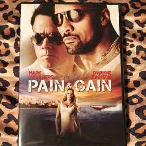 🌻2/$10 DVD PAIN & GAIN movie with MARK WAHLBERG and DWAYNE JOHNSON